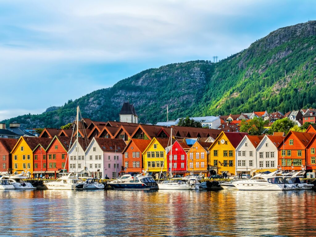 Travel Planner - voyage personnalisé - Norvège - Bergen - maisons colorées en Norvège