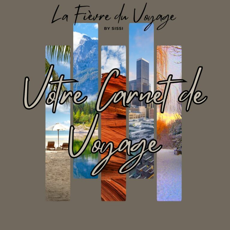 carnet de voyage - travel planner