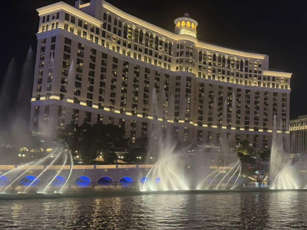 roadtrip - las vegas - bellagio - itinéraire visite usa